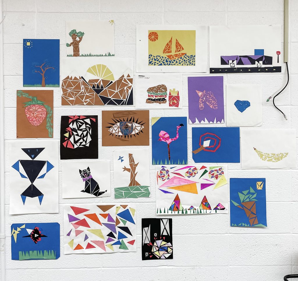Triangle Art – North Cedar Community School District