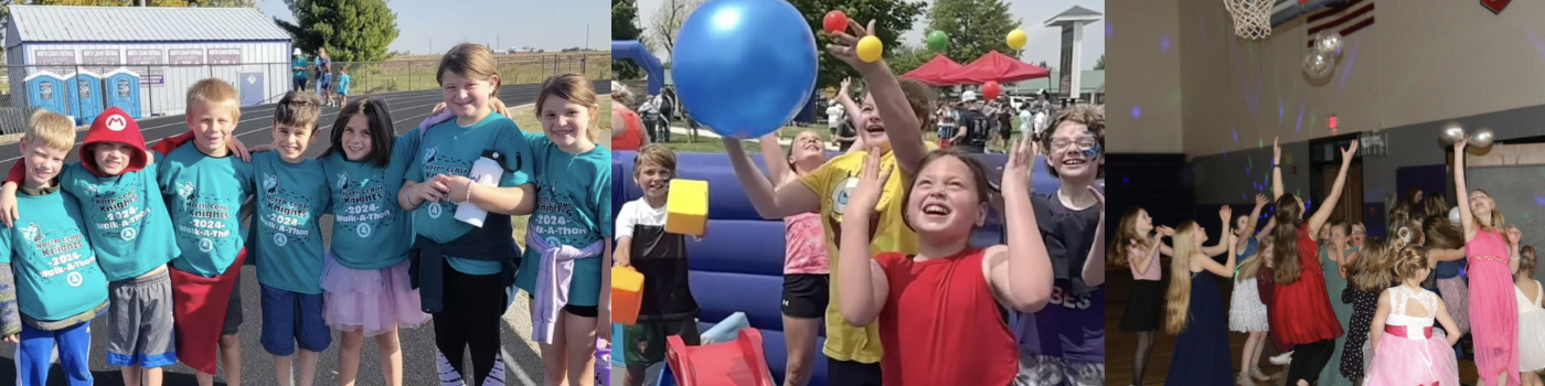 Walkathon, Field Day, and Daddy Daughter Dance